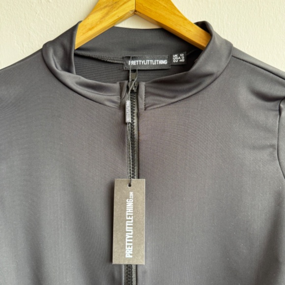 NWT PRETTY LITTLE THING - Thong Body Suit - Medium - Picture 8 of 12